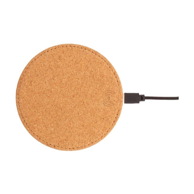 Querox bezdrôtová nabíjačka, hnedá prírodná Querox bezdrôtová nabíjačka, hnedá prírodná