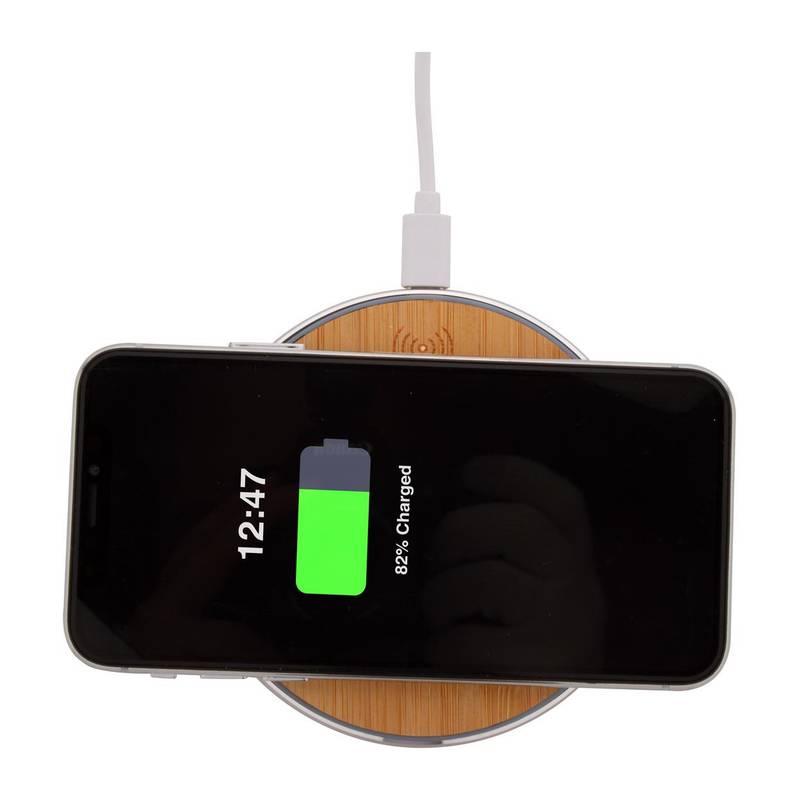 RalooCharge bezdrátová nabíječka, hnědá přírodní RalooCharge bezdrátová nabíječka, hnědá přírodní