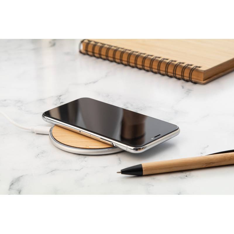 RalooCharge bezdrátová nabíječka, hnědá přírodní RalooCharge bezdrátová nabíječka, hnědá přírodní