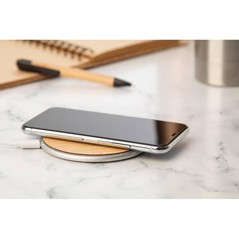 RalooCharge bezdrátová nabíječka, hnědá přírodní RalooCharge bezdrátová nabíječka, hnědá přírodní