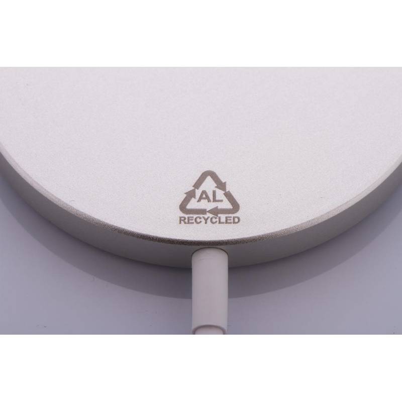 RaluMag magnetická bezdrôtová nabíjačka, sivá strieborná RaluMag magnetická bezdrôtová nabíjačka, sivá strieborná