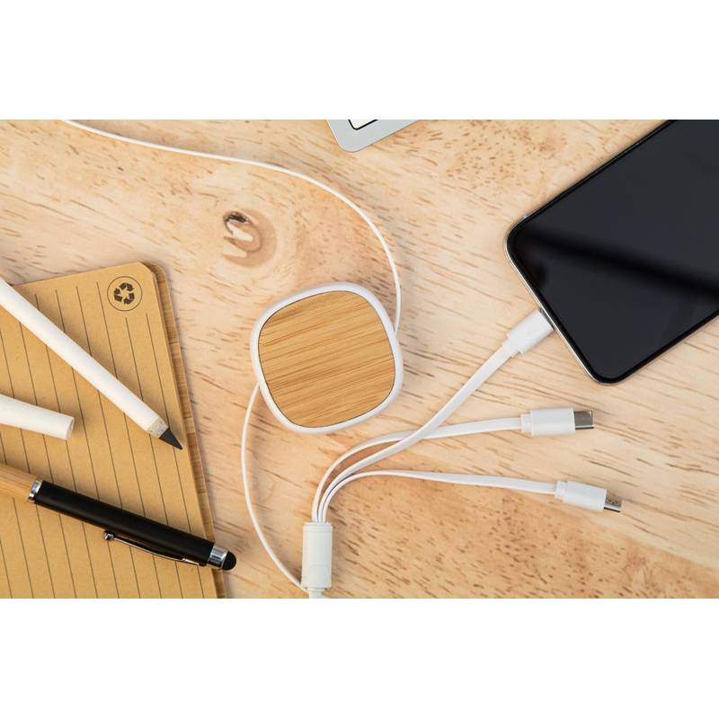 Rabsle USB nabíjací kábel, biela Rabsle USB nabíjací kábel, biela