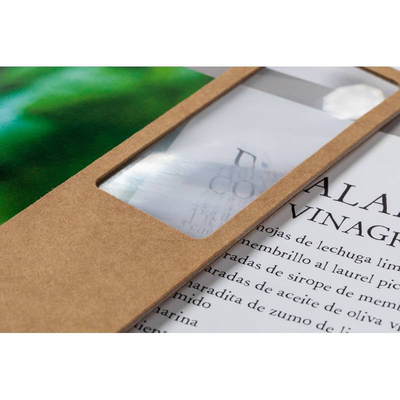 Kigan záložka do knihy s lupou, hnedá prírodná Kigan záložka do knihy s lupou, hnedá prírodná