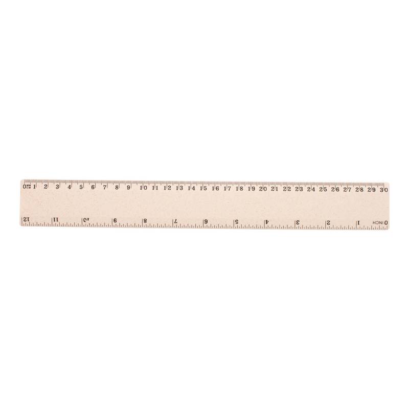 Whealer 30 pravítko, hnědá přírodní Whealer 30 pravítko, hnědá přírodní