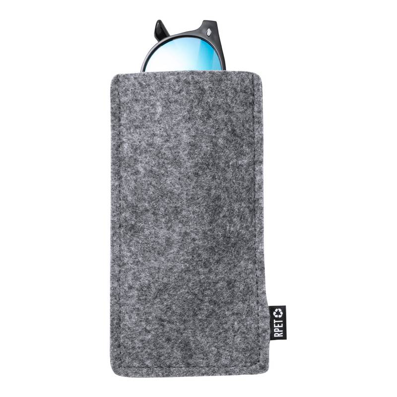 Kalermix RPET obal na slnečné okuliare, sivá Kalermix RPET obal na slnečné okuliare, sivá