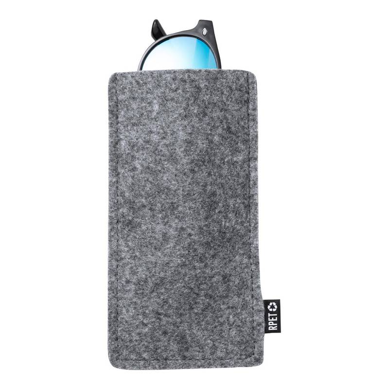 Kalermix RPET obal na slnečné okuliare, sivá Kalermix RPET obal na slnečné okuliare, sivá