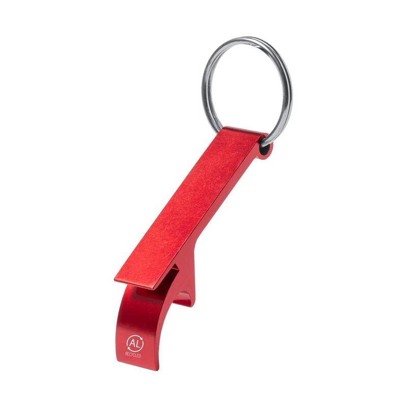 Mixe prívesok na kľúče s otváračom, červená Mixe prívesok na kľúče s otváračom, červená