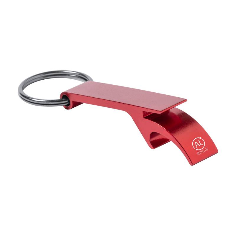 Mixe prívesok na kľúče s otváračom, červená Mixe prívesok na kľúče s otváračom, červená