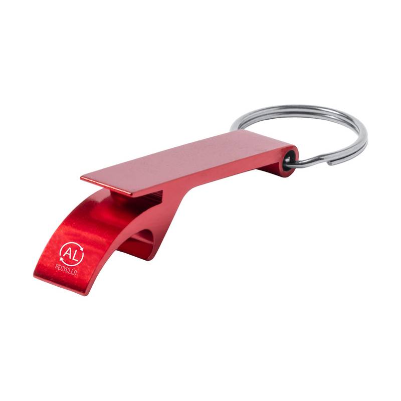 Mixe prívesok na kľúče s otváračom, červená Mixe prívesok na kľúče s otváračom, červená