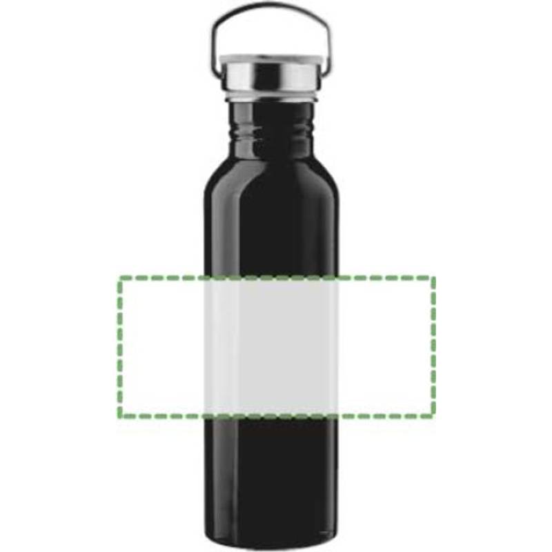 Nerezová láhev na vodu Poppy, bílá Nerezová láhev na vodu Poppy, bílá