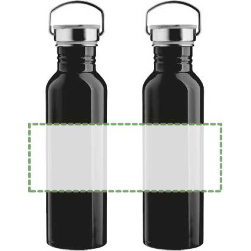 Nerezová láhev na vodu Poppy, bílá Nerezová láhev na vodu Poppy, bílá