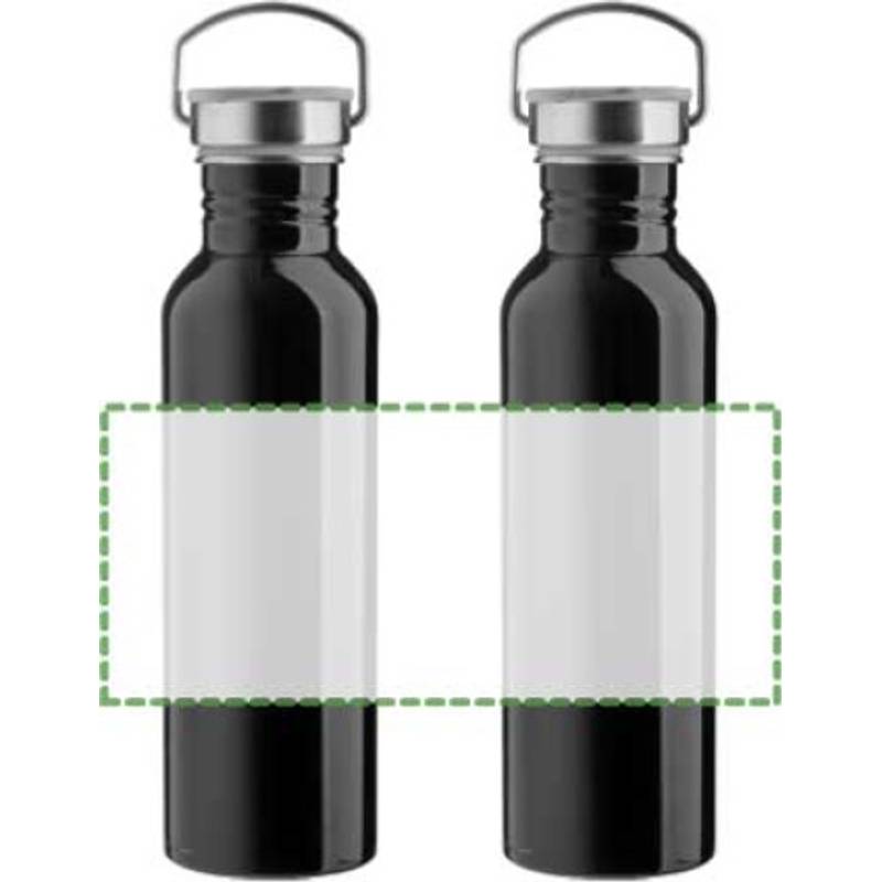 Nerezová láhev na vodu Poppy, bílá Nerezová láhev na vodu Poppy, bílá