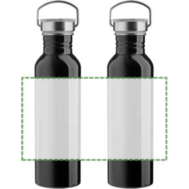 Nerezová láhev na vodu Poppy, bílá Nerezová láhev na vodu Poppy, bílá