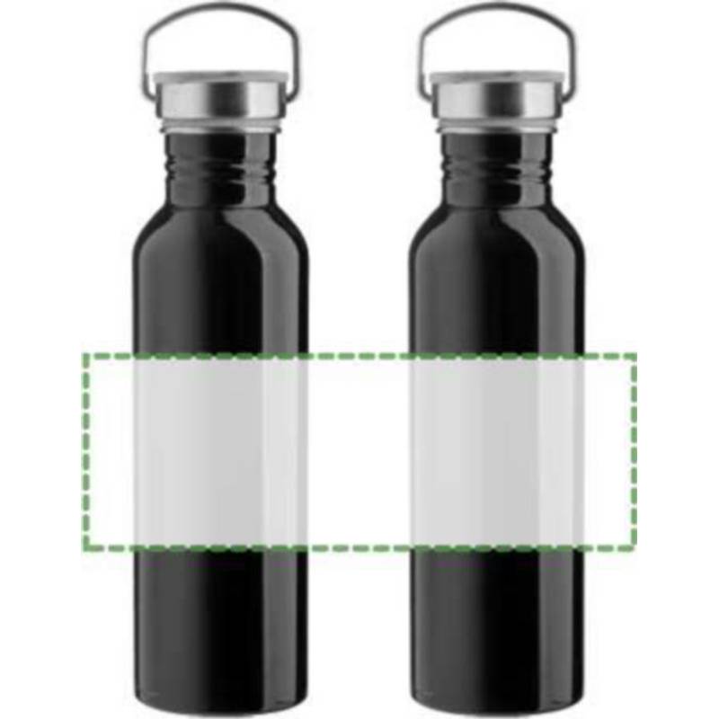 Nerezová láhev na vodu Poppy, bílá Nerezová láhev na vodu Poppy, bílá