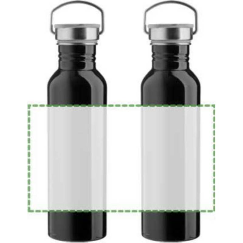 Nerezová láhev na vodu Poppy, bílá Nerezová láhev na vodu Poppy, bílá