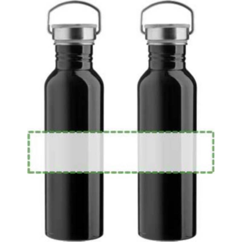 Nerezová láhev na vodu Poppy, bílá Nerezová láhev na vodu Poppy, bílá