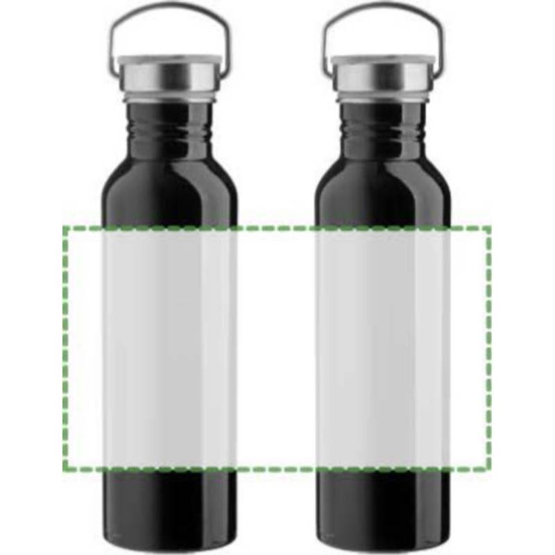 Nerezová láhev na vodu Poppy, bílá Nerezová láhev na vodu Poppy, bílá