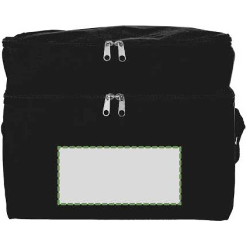 RPET chladiaca taška Troy, čierna RPET chladiaca taška Troy, čierna