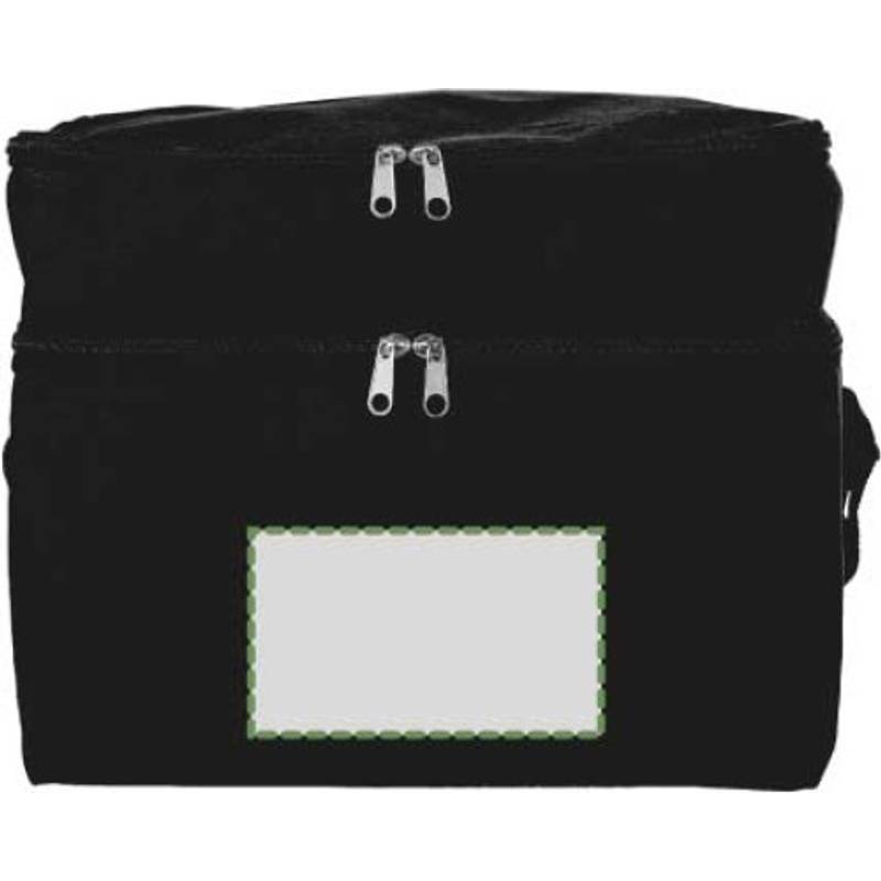 RPET chladiaca taška Troy, čierna RPET chladiaca taška Troy, čierna