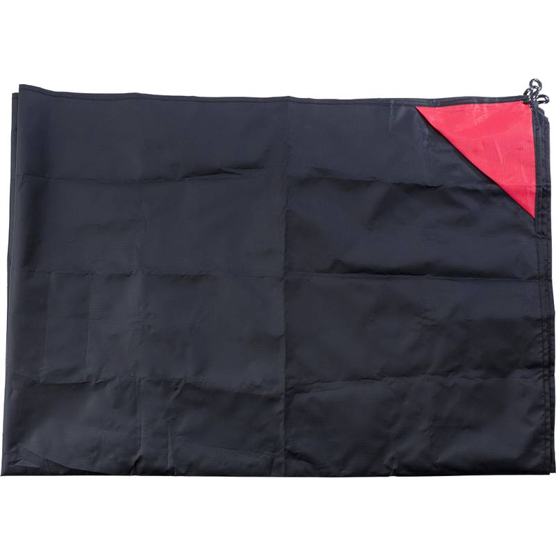 Polyesterová skládací deka Amal, černá Polyesterová skládací deka Amal, černá