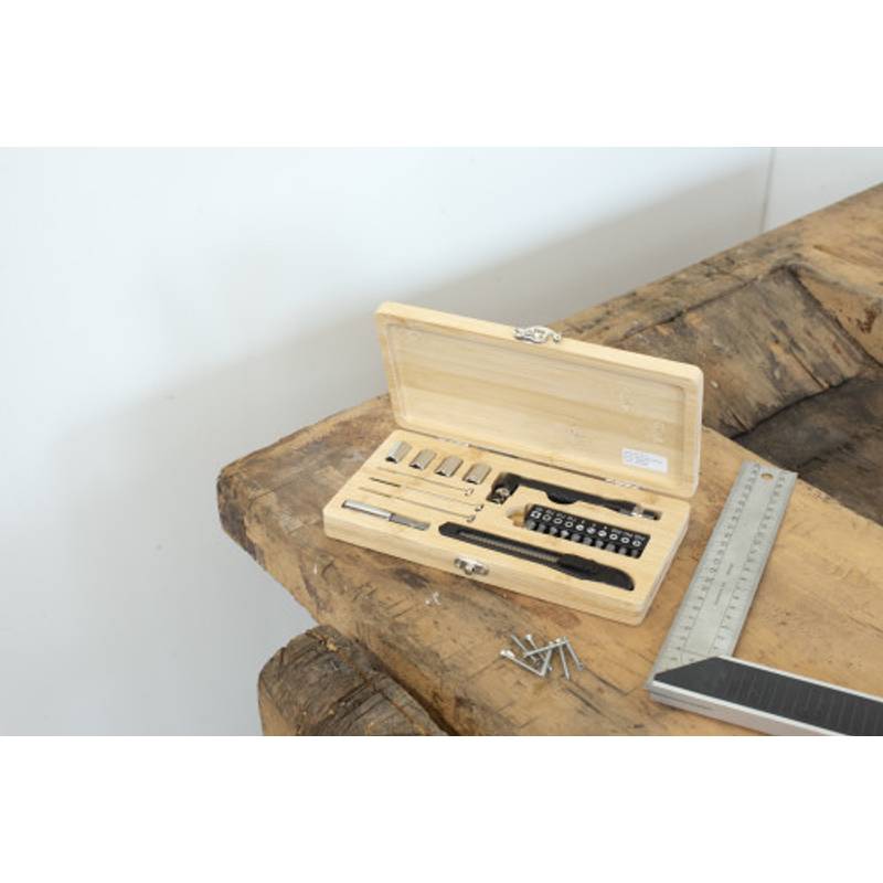 Bambusová sada nářadí Elmar, hnědá Bambusová sada nářadí Elmar, hnědá