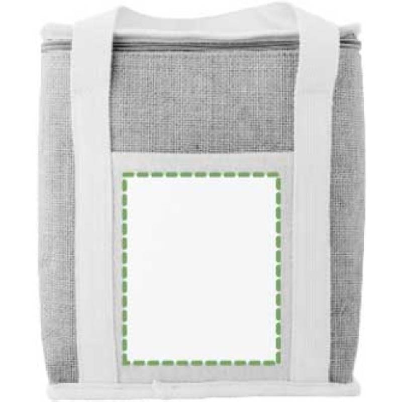 Jutový chladící batoh Raveena, hnědá Jutový chladící batoh Raveena, hnědá