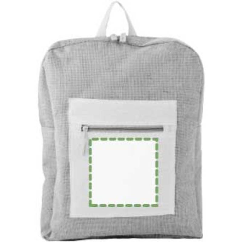 Jutový batoh Edison, hnědá Jutový batoh Edison, hnědá