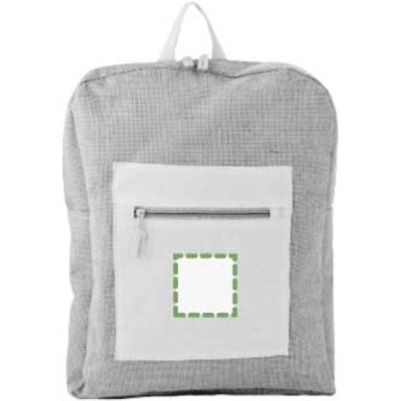 Jutový batoh Edison, hnědá Jutový batoh Edison, hnědá