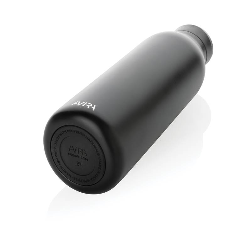 Termo fľaša Avira Avior 500ml z RCS recyklovanej ocele, čierna Termo fľaša Avira Avior 500ml z RCS recyklovanej ocele, čierna