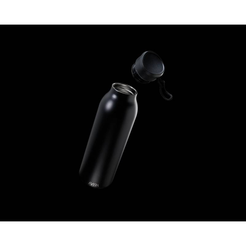 Termo láhev Avira Avior 500ml z RCS recyklované oceli, černá Termo láhev Avira Avior 500ml z RCS recyklované oceli, černá