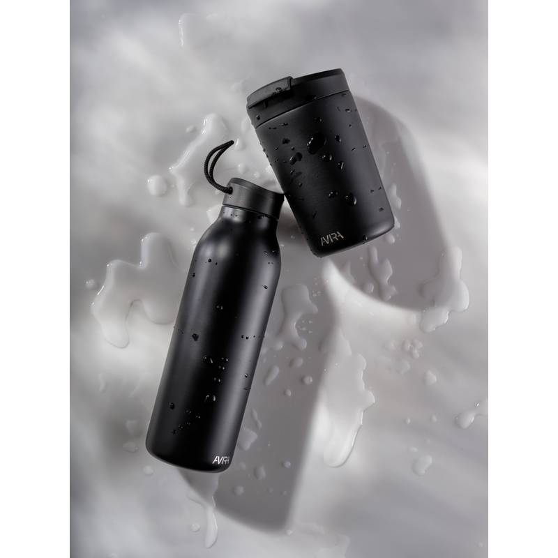 Termohrnek Avira Alya 300ml z RCS recyklované oceli, černá Termohrnek Avira Alya 300ml z RCS recyklované oceli, černá