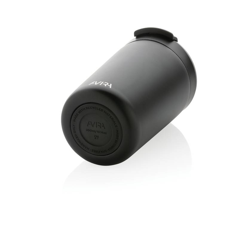 Termohrnek Avira Alya 300ml z RCS recyklované oceli, černá Termohrnek Avira Alya 300ml z RCS recyklované oceli, černá