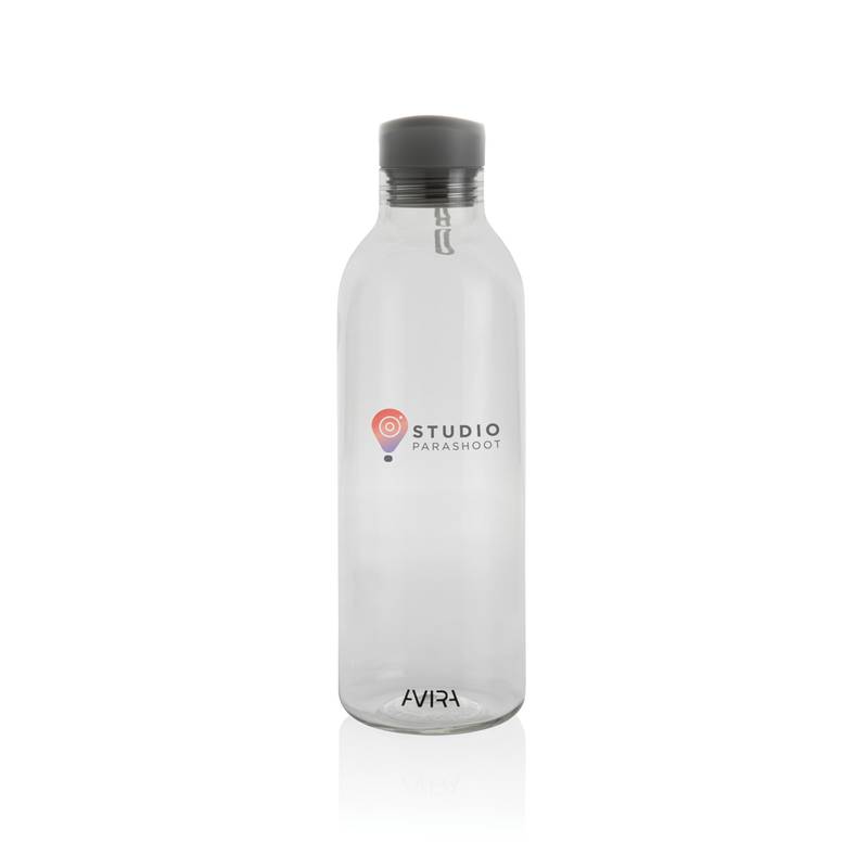 Fľaša na vodu Avira Atik 1l z RCS recyklovaného PET, transparentná