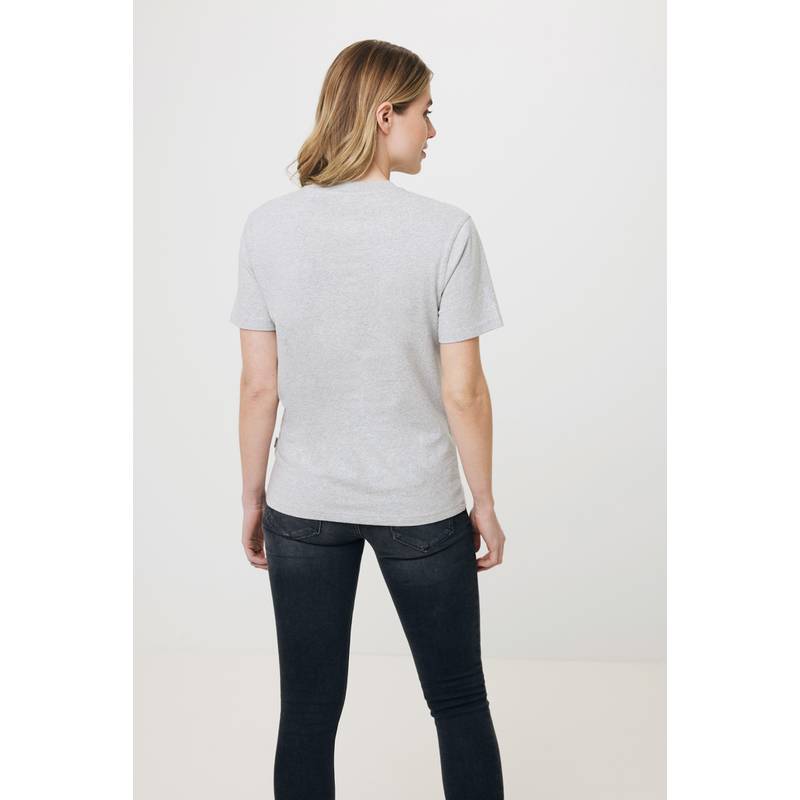 Nebarvené triko Iqoniq Manuel z recykl. bavlny, šedá, L Nebarvené triko Iqoniq Manuel z recykl. bavlny, šedá, L