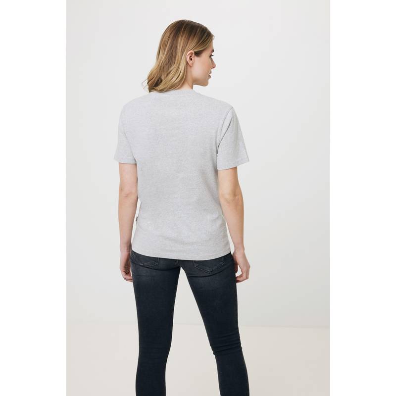 Nebarvené triko Iqoniq Manuel z recykl. bavlny, šedá, L Nebarvené triko Iqoniq Manuel z recykl. bavlny, šedá, L