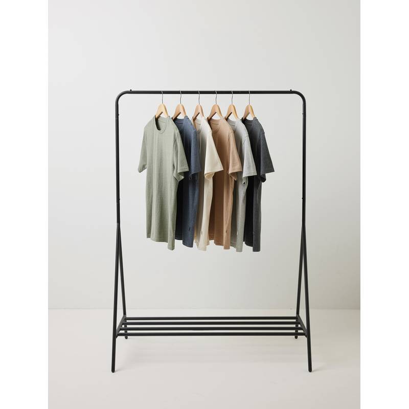 Nebarvené triko Iqoniq Manuel z recykl. bavlny, šedá, L Nebarvené triko Iqoniq Manuel z recykl. bavlny, šedá, L