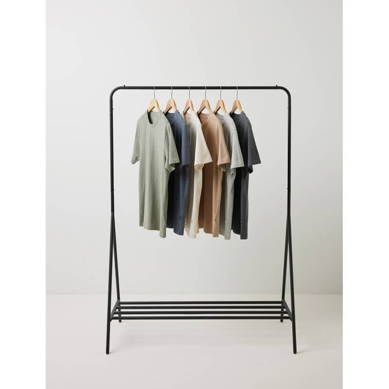 Nebarvené triko Iqoniq Manuel z recykl. bavlny, šedá, L Nebarvené triko Iqoniq Manuel z recykl. bavlny, šedá, L