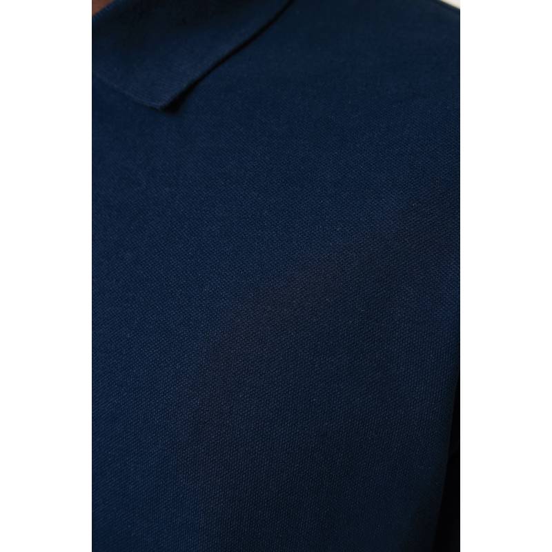 Polo triko Iqoniq Yosemite z recykl. bavlny, modrá námořnická, L Polo triko Iqoniq Yosemite z recykl. bavlny, modrá námořnická, L