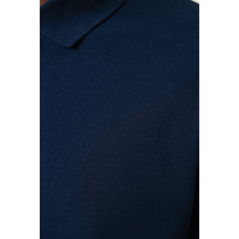 Polo triko Iqoniq Yosemite z recykl. bavlny, modrá námořnická, L Polo triko Iqoniq Yosemite z recykl. bavlny, modrá námořnická, L