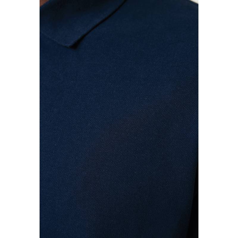 Polo triko Iqoniq Yosemite z recykl. bavlny, modrá námořnická, L Polo triko Iqoniq Yosemite z recykl. bavlny, modrá námořnická, L