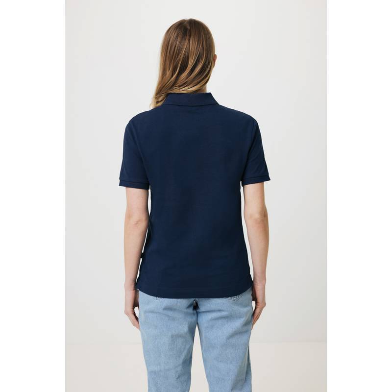 Polo triko Iqoniq Yosemite z recykl. bavlny, modrá námořnická, L Polo triko Iqoniq Yosemite z recykl. bavlny, modrá námořnická, L