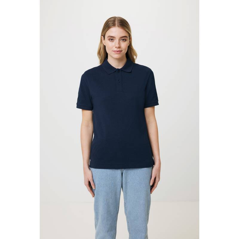 Polo triko Iqoniq Yosemite z recykl. bavlny, modrá námořnická, L Polo triko Iqoniq Yosemite z recykl. bavlny, modrá námořnická, L