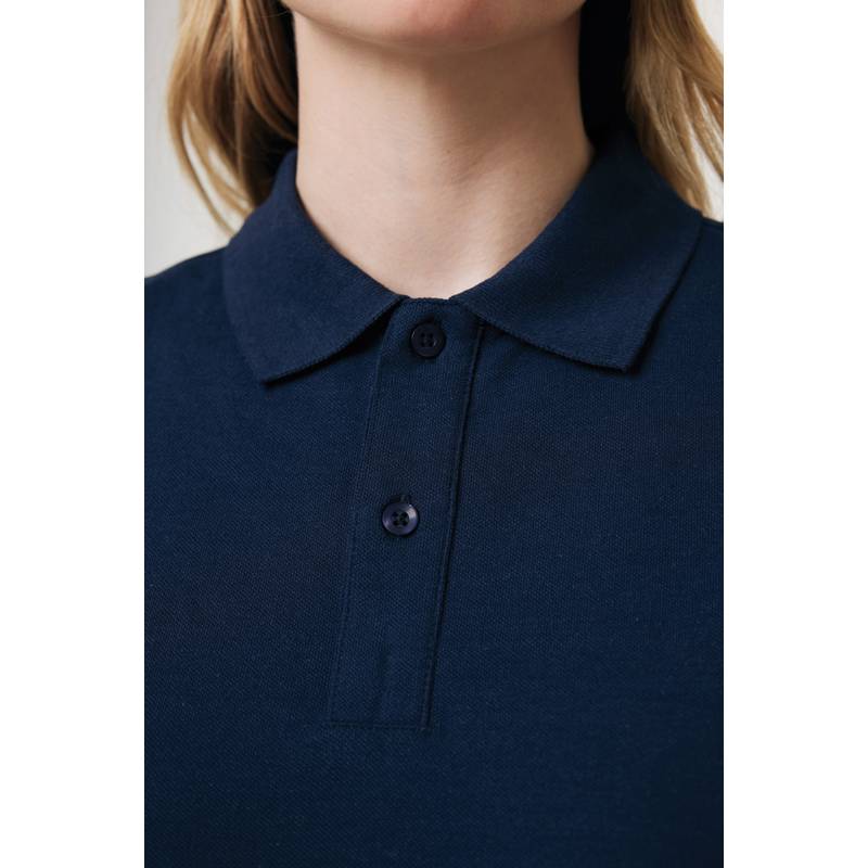 Polo triko Iqoniq Yosemite z recykl. bavlny, modrá námořnická, L Polo triko Iqoniq Yosemite z recykl. bavlny, modrá námořnická, L