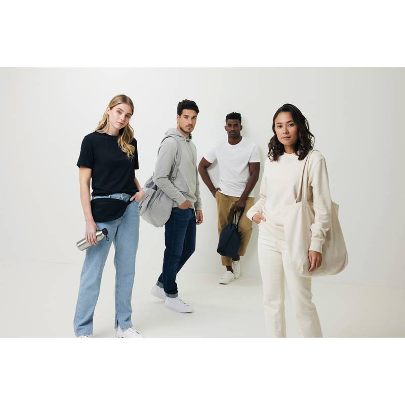 Nebarvená mikina Iqoniq Denali z recykl. bavlny, modrá námořnická, L Nebarvená mikina Iqoniq Denali z recykl. bavlny, modrá námořnická, L