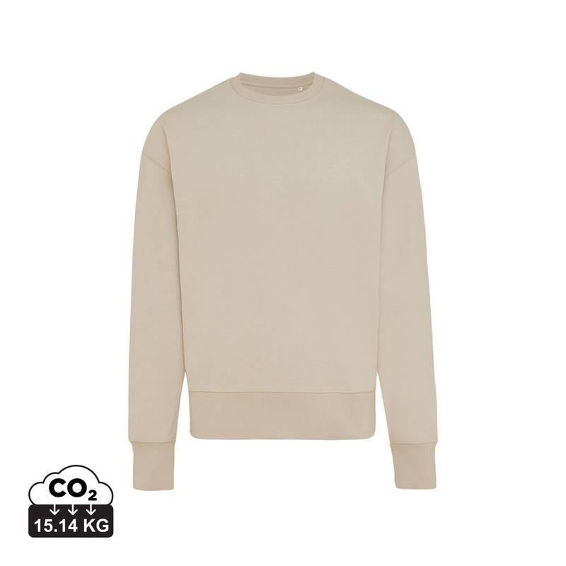 Mikina Iqoniq Kruger relaxed fit z recykl. bavlny, hnedá svetlá, L Mikina Iqoniq Kruger relaxed fit z recykl. bavlny, hnedá svetlá, L