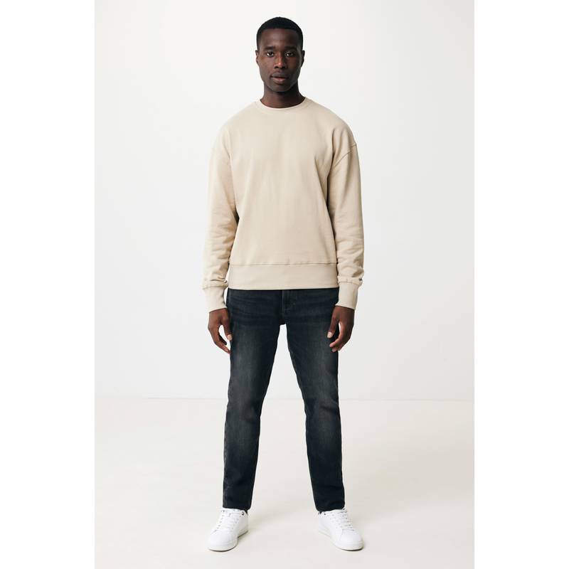 Mikina Iqoniq Kruger relaxed fit z recykl. bavlny, hnědá světla, L Mikina Iqoniq Kruger relaxed fit z recykl. bavlny, hnědá světla, L