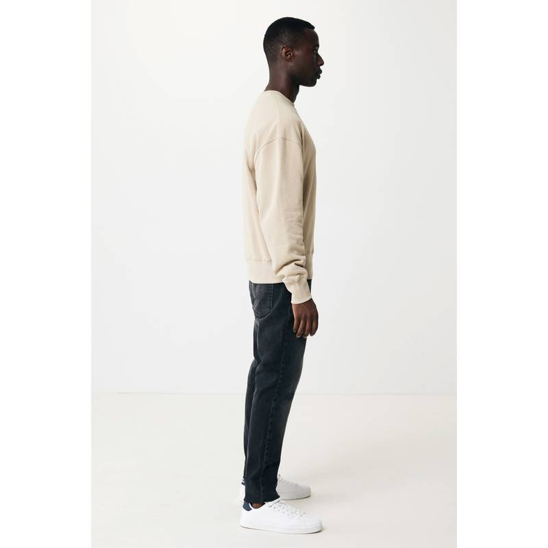 Mikina Iqoniq Kruger relaxed fit z recykl. bavlny, hnědá světla, L Mikina Iqoniq Kruger relaxed fit z recykl. bavlny, hnědá světla, L