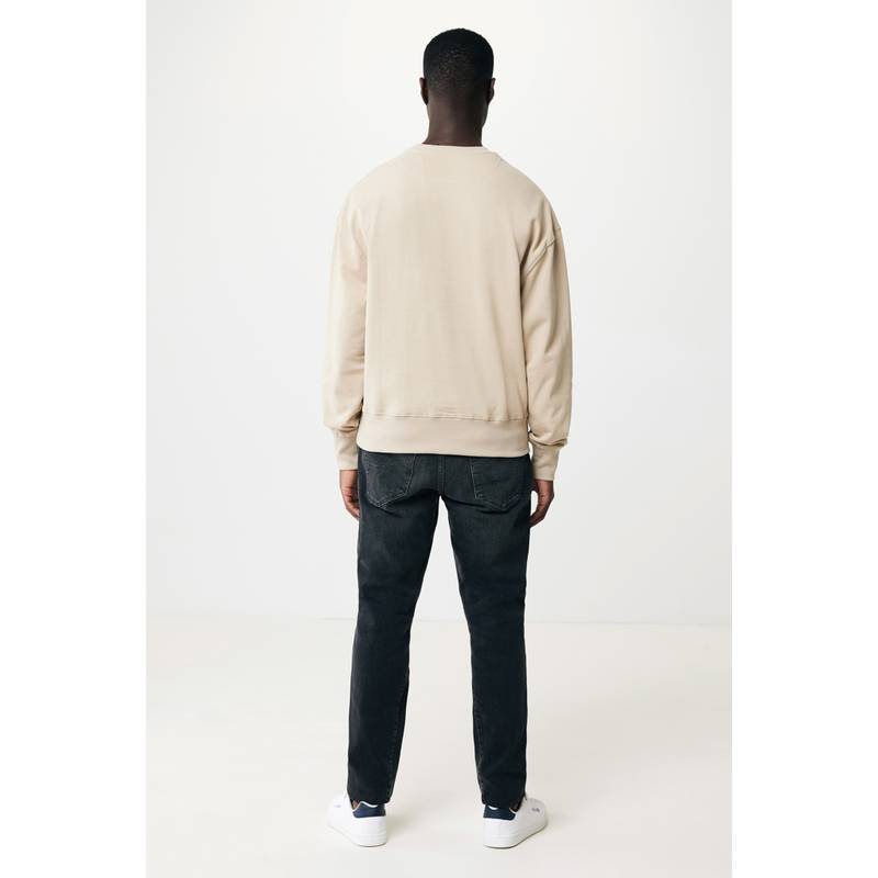 Mikina Iqoniq Kruger relaxed fit z recykl. bavlny, hnědá světla, L Mikina Iqoniq Kruger relaxed fit z recykl. bavlny, hnědá světla, L