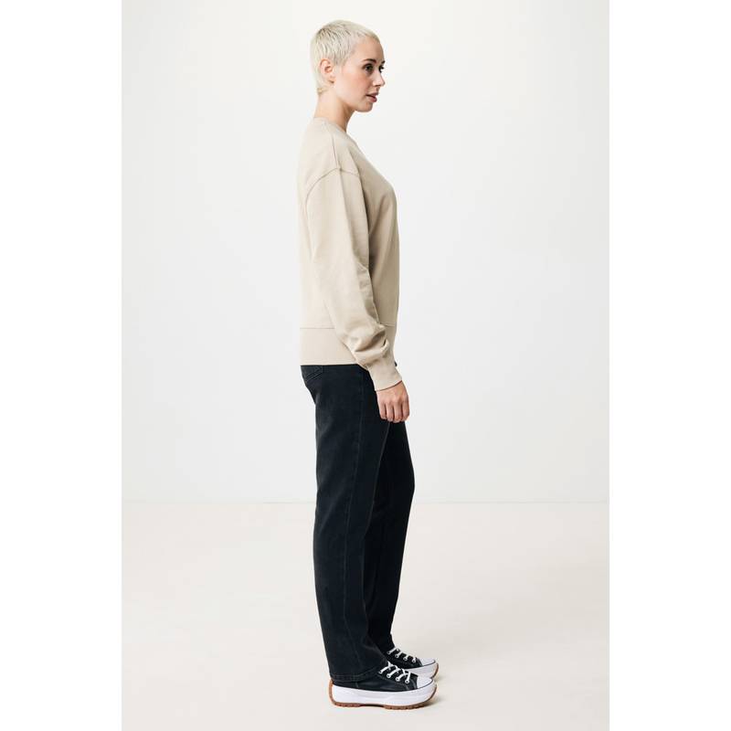 Mikina Iqoniq Kruger relaxed fit z recykl. bavlny, hnědá světla, L Mikina Iqoniq Kruger relaxed fit z recykl. bavlny, hnědá světla, L