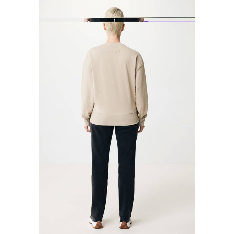 Mikina Iqoniq Kruger relaxed fit z recykl. bavlny, hnědá světla, L Mikina Iqoniq Kruger relaxed fit z recykl. bavlny, hnědá světla, L